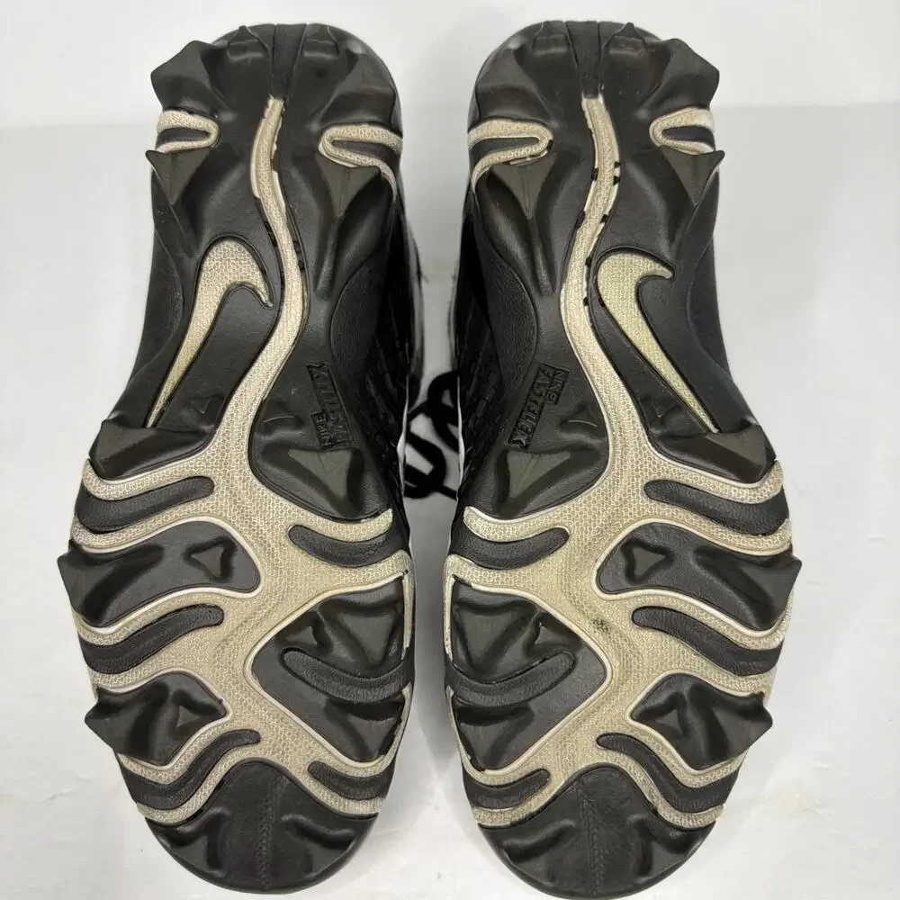 Nike Alpha Fastflex Football Cleats Black Youth size 5Y
